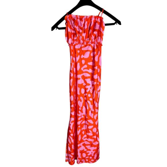 NEW-NWT Lost + Wander Rep Top Pink Midi Dress Size S - Picture 7 of 10